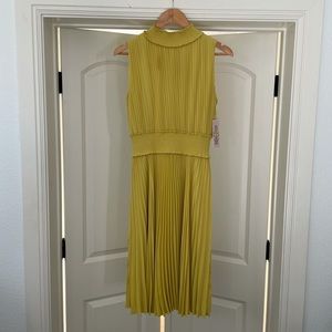 NWT Nanette Lepore pleated and smocked dress